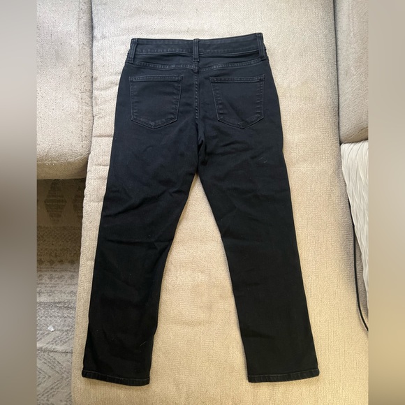 Black Straight Leg St. John’s Bay jean size 2 petite small - Picture 4 of 5